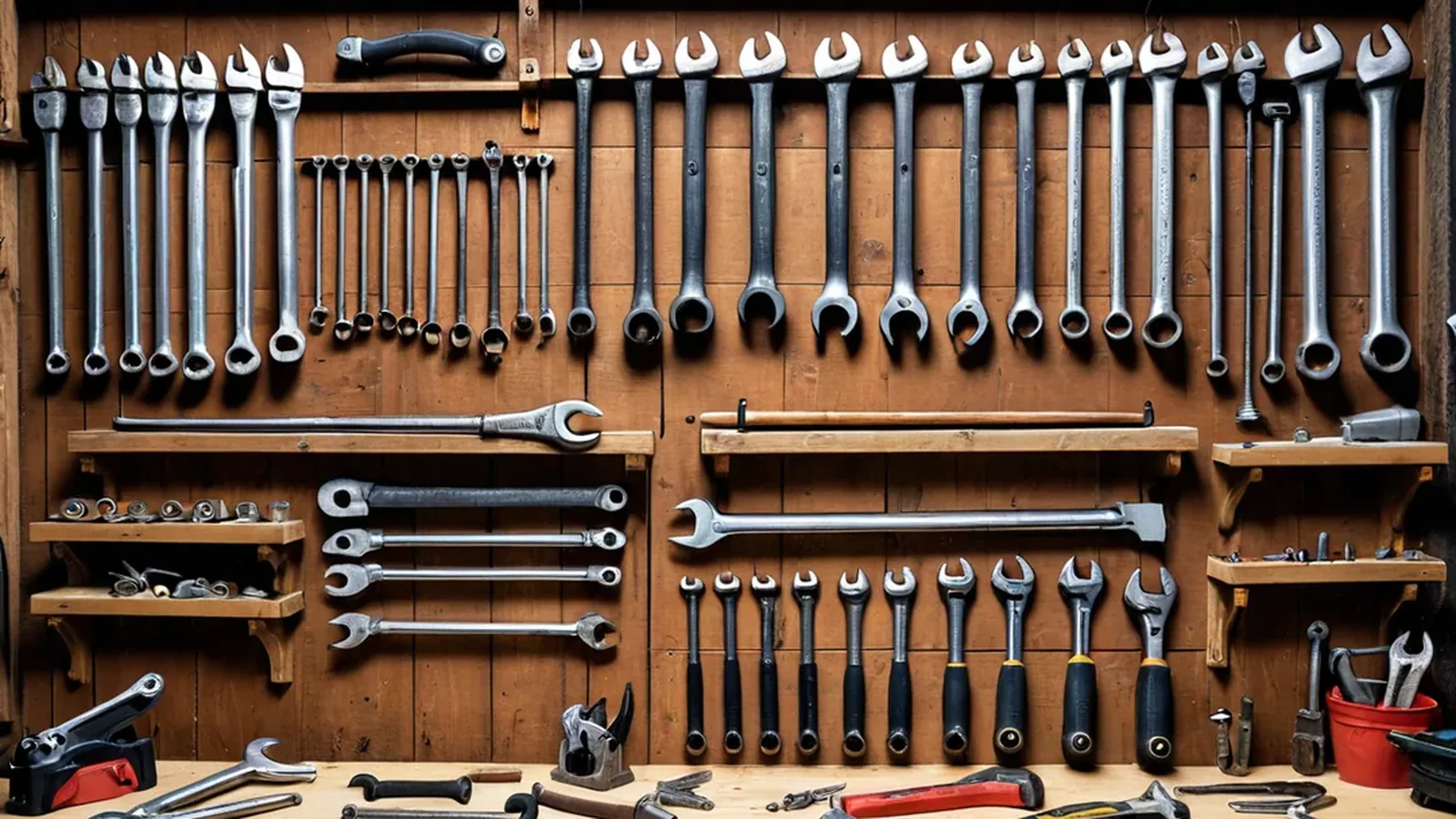 Outils d'atelier pour installation d'accessoires